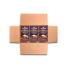 Organic Moringa Energy Tea - Vanilla Oolong Grape - Natural Coffee