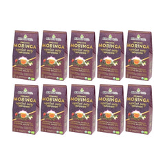 Organic Moringa Energy Tea - Vanilla Oolong Grape - Natural Coffee