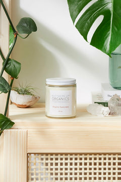 Natural Organic Sun Block/ Safe Protection/ Non-Nano Zinc Oxide / Sun